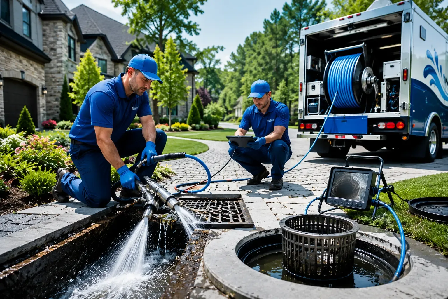 Local outdoor drain cleaning professionals in Anguilla, MS